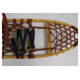 Iverson Seek Wilderness Snowshoes - 36 x 10 in Vintage Wood Frame Iverson Seek Wilderness Snowshoes - 36 x 10 in Vintage Wood Frame