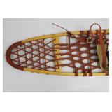 Iverson Seek Wilderness Snowshoes - 36 x 10 in Vintage Wood Frame Iverson Seek Wilderness Snowshoes - 36 x 10 in Vintage Wood Frame