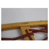 Iverson Seek Wilderness Snowshoes - 36 x 10 in Vintage Wood Frame Iverson Seek Wilderness Snowshoes - 36 x 10 in Vintage Wood Frame