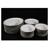 Harmony House Golden Wheat Fine China - Gravy Boat, Creamer, 2 Plate Sizes, Made in Japan Harmony House Golden Wheat Fine China - Gravy Boat, Creamer, 2 Plate Sizes, Made in Japan