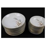 Harmony House Golden Wheat Fine China - Gravy Boat, Creamer, 2 Plate Sizes, Made in Japan Harmony House Golden Wheat Fine China - Gravy Boat, Creamer, 2 Plate Sizes, Made in Japan