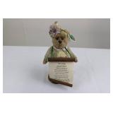 Nurse Teddy Bear Figurine with Scroll - For a Very Special Nurse Keepsake Nurse Teddy Bear Figurine with Scroll - For a Very Special Nurse Keepsake