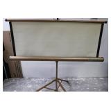 Radiant Deluxe Motor Projection Screen Roller with Tripod Stand Radiant Deluxe Motor Projection Screen Roller with Tripod Stand