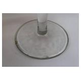 Amber Iridescent Carnival Glass Compote & Pedestal Goblet (2-Piece Set) Amber Iridescent Carnival Glass Compote & Pedestal Goblet (2-Piece Set)