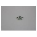 Johann Haviland Bavaria Germany Blue Floral Border Dinner Plates (Lot of 2) Johann Haviland Bavaria Germany Blue Floral Border Dinner Plates (Lot of 2)