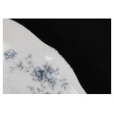 Johann Haviland Bavaria Germany Blue Floral Border Dinner Plates (Lot of 2) Johann Haviland Bavaria Germany Blue Floral Border Dinner Plates (Lot of 2)