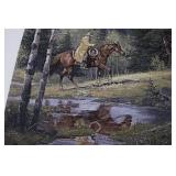 Hunting Scene Tapestry - 34 x 43 inches Hunting Scene Tapestry - 34 x 43 inches