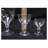 Crystal Goblets Set - 34-Piece Assortment (11 Small, 12 Medium, 11 Large) Crystal Goblets Set - 34-Piece Assortment (11 Small, 12 Medium, 11 Large)