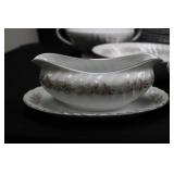 China Dinnerware Set - Pink Rose Floral Pattern, Made in Japan (112 piece set) China Dinnerware Set - Pink Rose Floral Pattern, Made in Japan (112 piece set)