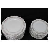 China Dinnerware Set - Pink Rose Floral Pattern, Made in Japan (112 piece set) China Dinnerware Set - Pink Rose Floral Pattern, Made in Japan (112 piece set)