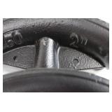 12 Ton Hydraulic Jack on Red A-Frame Stand with 6 Curved Roller Inserts 12 Ton Hydraulic Jack on Red A-Frame Stand with 6 Curved Roller Inserts