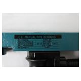CE SWG-25 Manual Pipe Bender - 10-25 mm Range with Dies CE SWG-25 Manual Pipe Bender - 10-25 mm Range with Dies