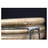 Wooden Ceramic Canisters with Clamp Lids - 3-Piece Set (Made in China) Wooden Ceramic Canisters with Clamp Lids - 3-Piece Set (Made in China)