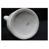 Creamer - White Ceramic with Stacked Ring Base Creamer - White Ceramic with Stacked Ring Base