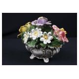 Capodimonte Floral Bouquet Vase - Made in Italy Porcelain Centerpiece with Hand-Painted Flowers Capodimonte Floral Bouquet Vase - Made in Italy Porcelain Centerpiece with Hand-Painted Flowers