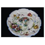 Majolica Floral Dish Set 64/105 - 3 Pieces - Made in Italy Majolica Floral Dish Set 64/105 - 3 Pieces - Made in Italy
