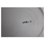 Floral Italian Ceramic Dinnerware Set - Platter, Bowls & 4 Small Plates Floral Italian Ceramic Dinnerware Set - Platter, Bowls & 4 Small Plates