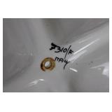 Floral Italian Ceramic Dinnerware Set - Platter, Bowls & 4 Small Plates Floral Italian Ceramic Dinnerware Set - Platter, Bowls & 4 Small Plates