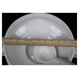 Porcelain Lidded Soup Tureen with Yellow Floral Pattern - 11 Inch Diameter Porcelain Lidded Soup Tureen with Yellow Floral Pattern - 11 Inch Diameter