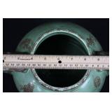 Ceramic Jug with Twin Handles - Celadon Glaze, Made in Italy Ceramic Jug with Twin Handles - Celadon Glaze, Made in Italy