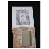 The Unique Collection Ceramic Hand-Made Photo Frame 8in Frame 3.5x5in Photo Pair The Unique Collection Ceramic Hand-Made Photo Frame 8in Frame 3.5x5in Photo Pair