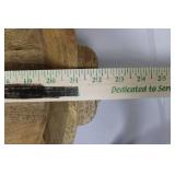 Acacia Wood Oversized Round Serving Tray with Handles Acacia Wood Oversized Round Serving Tray with Handles