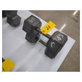 (2) 45 lb. Dumbbells...