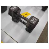 (2) 25 lb. Dumbbells...