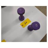 (2) 3 lb. Dumbbells...