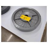 (2) 35 lb. Weights...