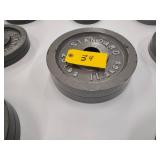 (2) 25 lb. Weights...