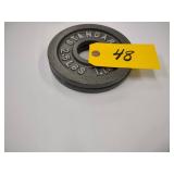 (2) 2.5 lb. Weights...