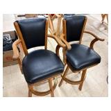 Premium Bar high top bar stools set of 2