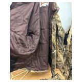 Gamehide insulated camo bibs, pants and jacket size 3x
