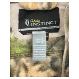 Cabelas instinct- insect shield- camo jacket size 2xl