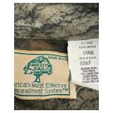 Mossy oak camo button up size large