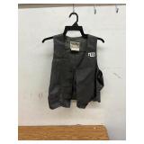 Genuine Leather Vest by Pioneer Wear size 46L