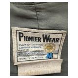 Genuine Leather Vest by Pioneer Wear size 46L