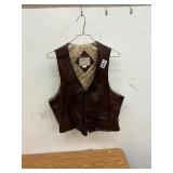 Continental Leather Fashions vest size 48R