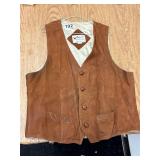 Continental Leather Fashions vest size 48LG