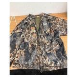 2XL camo jacket and bibs