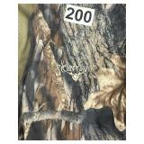 2XL camo jacket and bibs