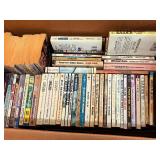 Large collection of books and novels