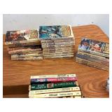 Large collection of books and novels