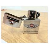 Harley Davidson & MGD zippo lighter