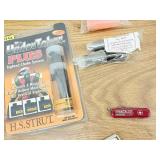 Ammo cases and pocket knives