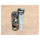 Bone saw with sheath