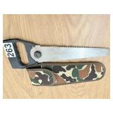 Bone saw with sheath