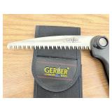 Foldable bone saw by Gerber with sheath