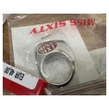 2 Miss Sixty Rings-New in package